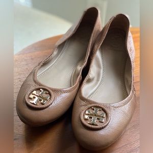 Tory Burch Tan Flats